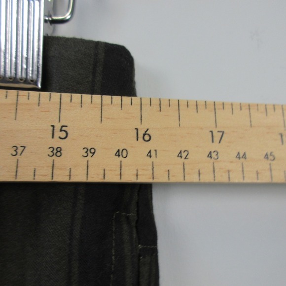 Anthropologie TINY Women's Striped Pants Olive Green Boho Hippie Trousers 260 - Picture 2 of 14